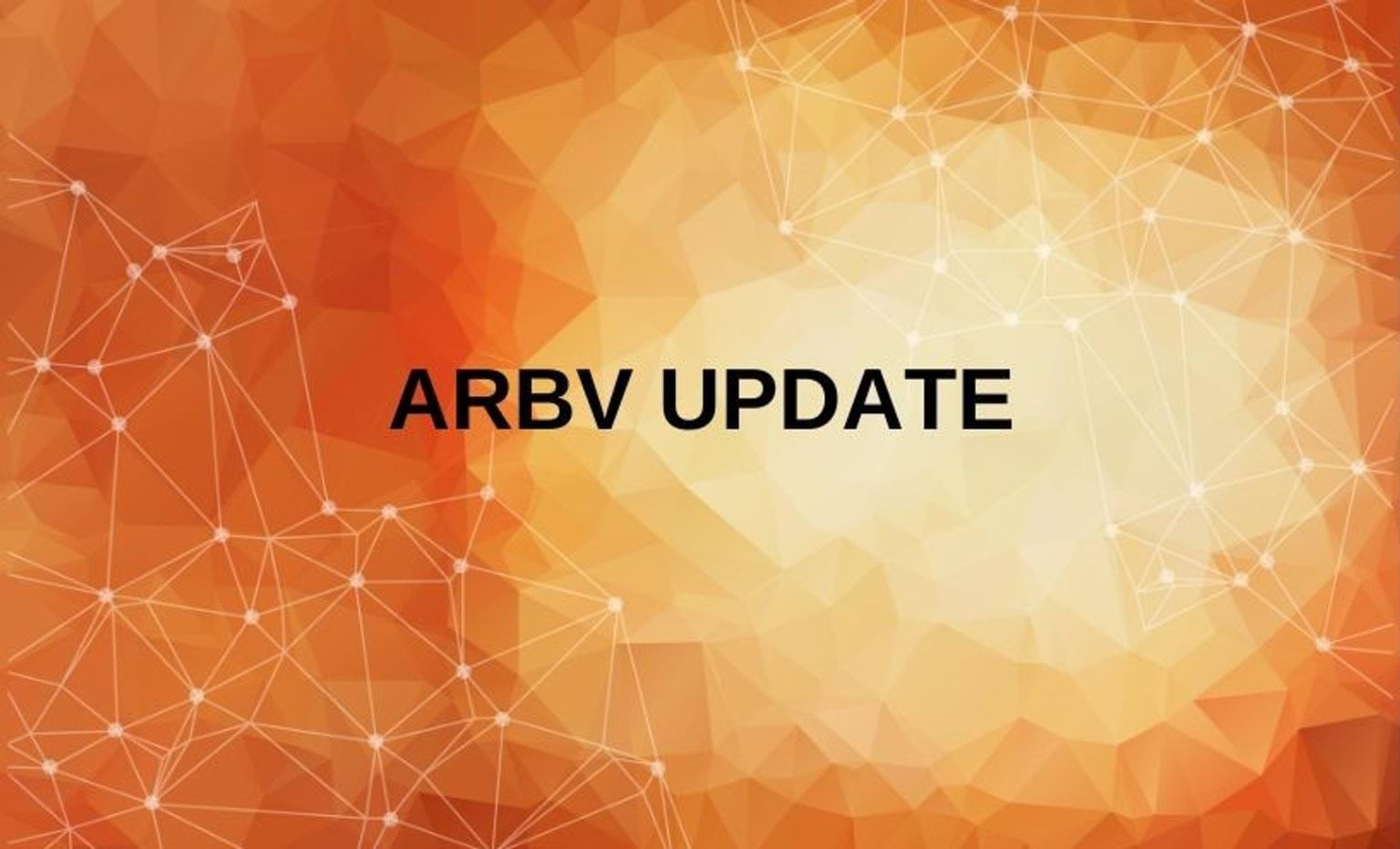 ARBV Update ARBV Update banner image (decorative)